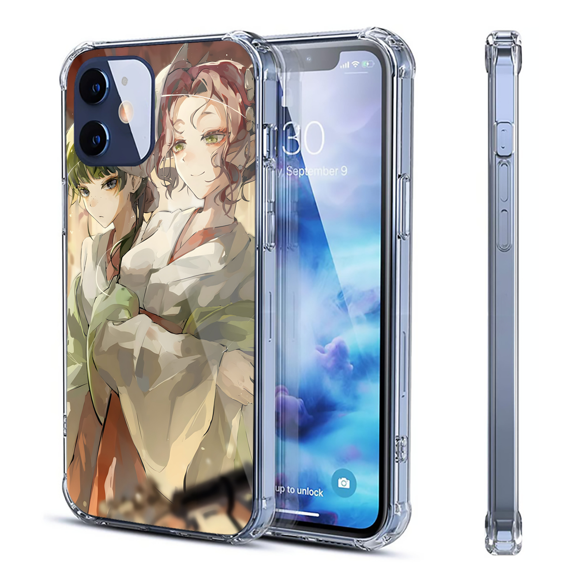 （画像用） 薬屋のひとりごと The Apothecary Diaries 【iPhone 12シリーズ対応】透明スマホケース（クリアソフトケース）